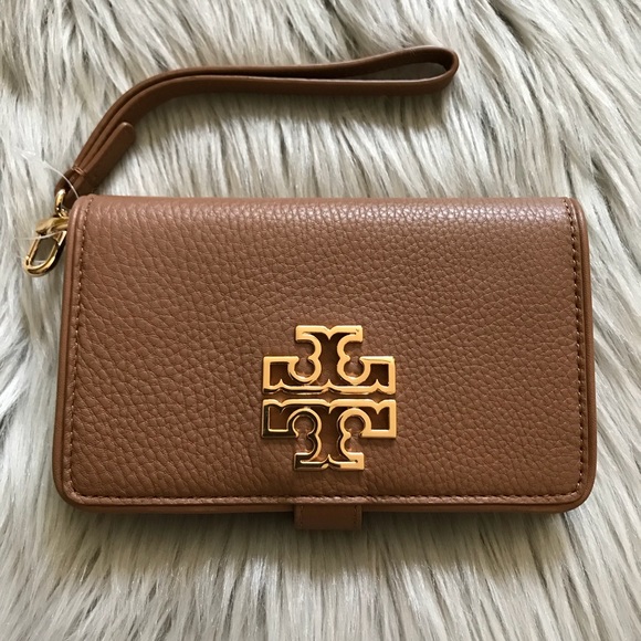 Tory Burch Handbags - TORY BURCH Britten Smart Phone Wallet Wristlet